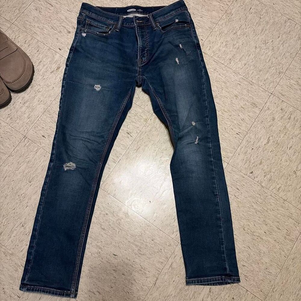 Old-navy Men's Navy and Blue Jeans